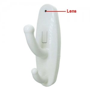 1280 x 960 HD Clothes Hook DVR Motion-Activated/Hidden Camera